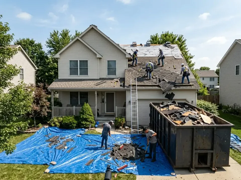 roof-replacement-debris-remova-004 — frequently asked questions, Cheapest Dumpster Rentals in Tallmadge, OH